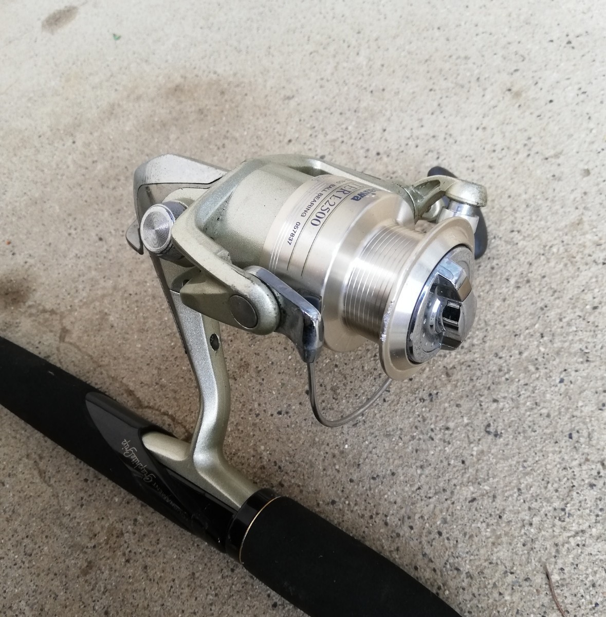 Daiwa Team Rod Power Mesh Fishing Td-591-2Fs Sprinter L2500 Reel Set