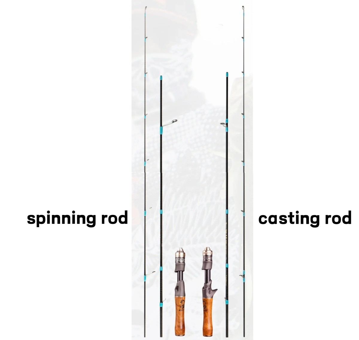 Lure Fishing Rods Spinning Casting Rod Carbon Fiber Rod Bass Ultra Light Fast