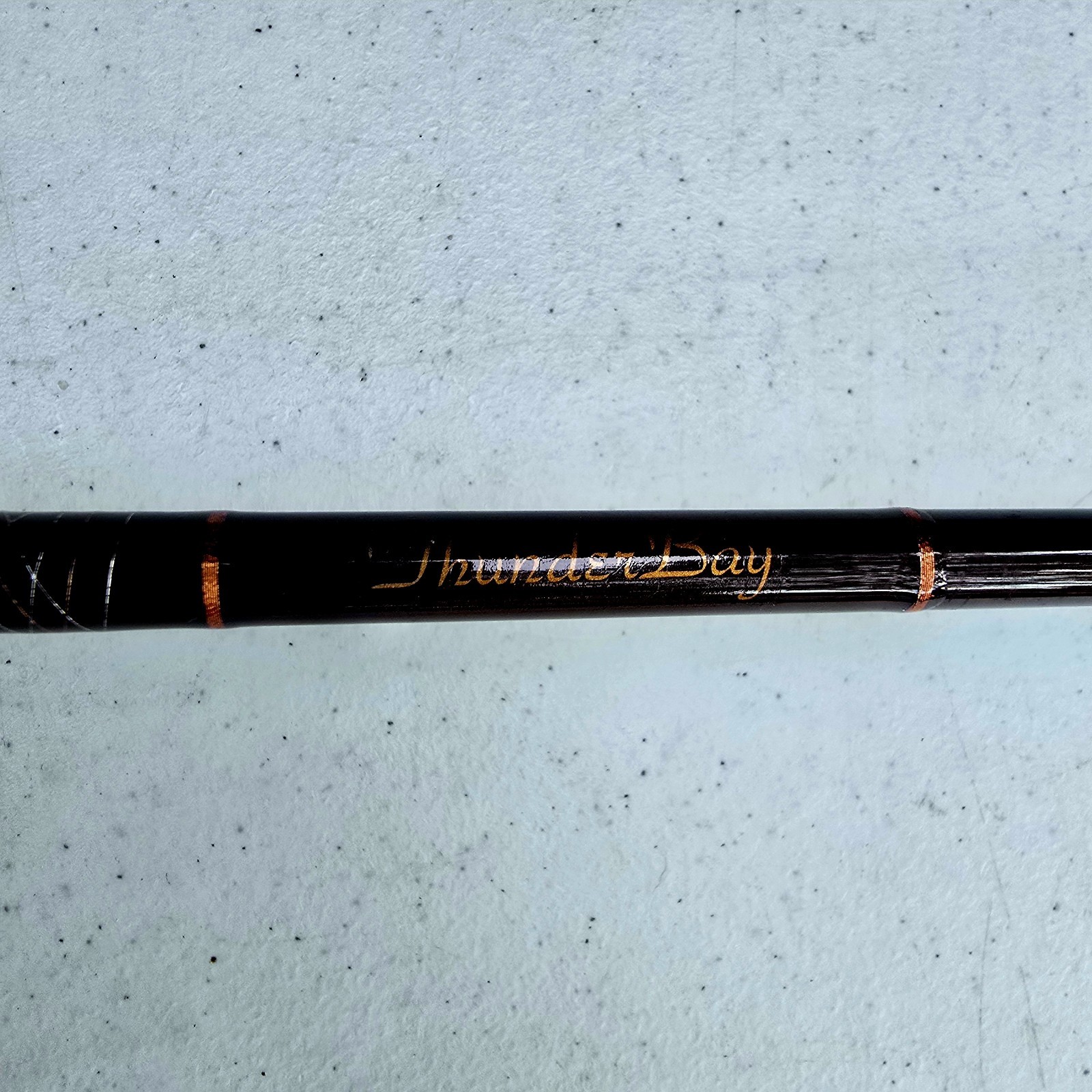 7’6″ Custom Thunder Bay Rod.Extra Fast Action Spinning Rod.Glass Rod.Det In Decr