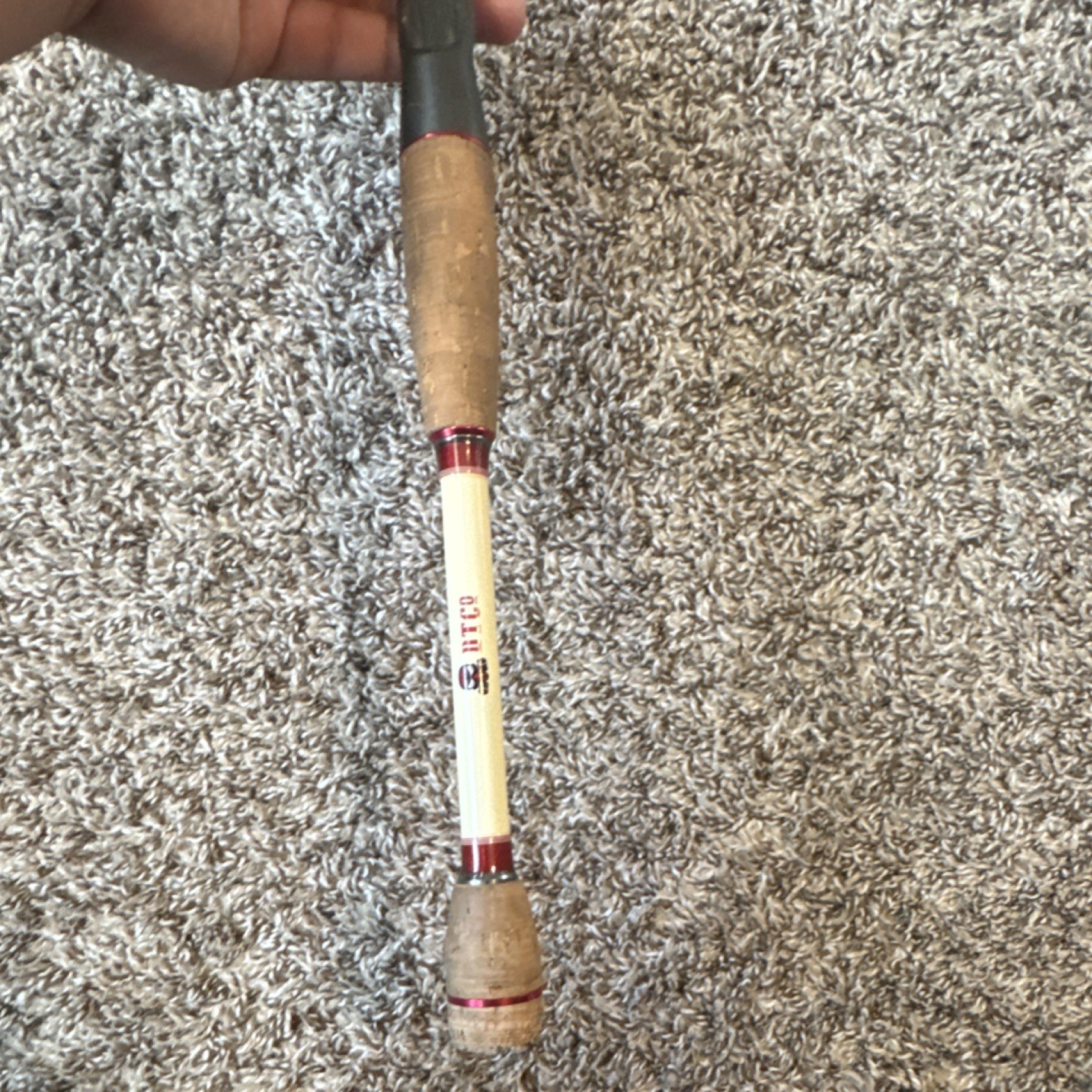 Doomsday tackle The47Heavy Fishing Rod Cork Handle Beige Red 12-30lb 3/8-1 1/2oz