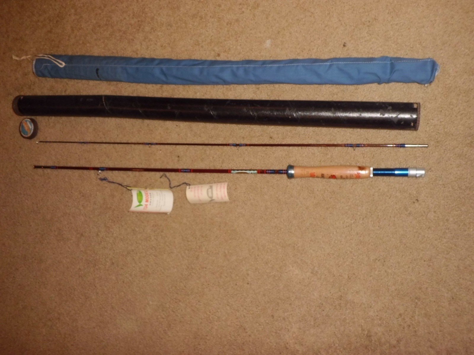 NOS Vintage CONOLON Live Fiber Teeny Tiny 6105 Fly 5’6″ Rod made in USA MUST SEE