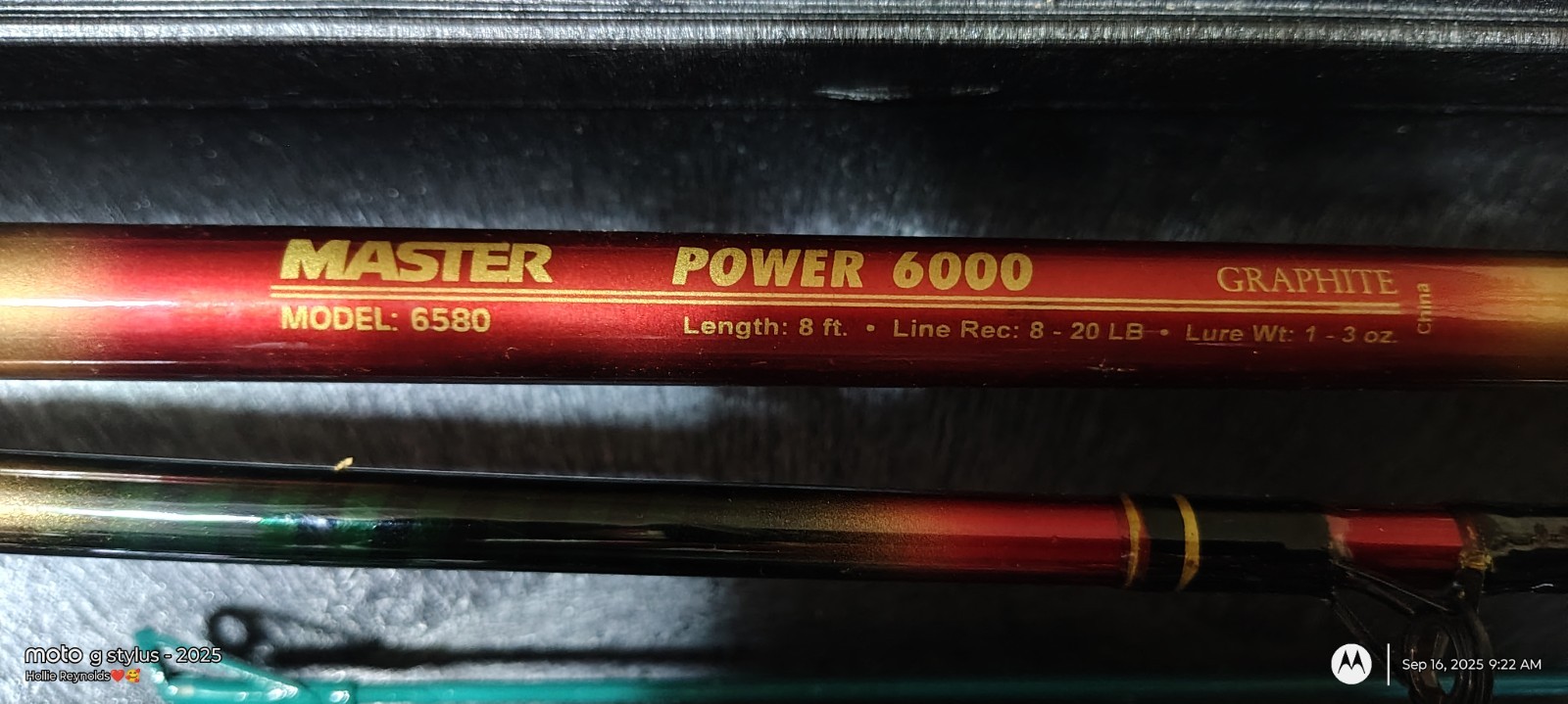 Master 6580 Down Rigging Rod Power 6000