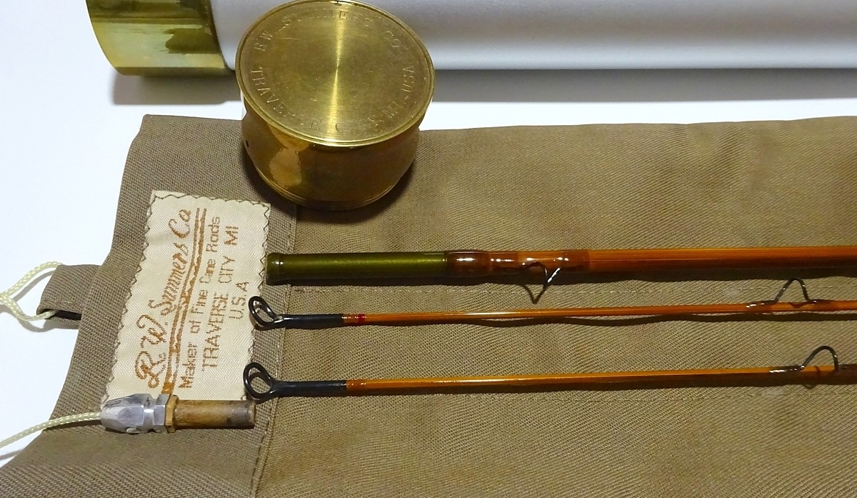 R.W.Summers Co. Bamboo Rod -Migde- 6ft4in 2P2T 4wt A beautiful 2007 Midge rod