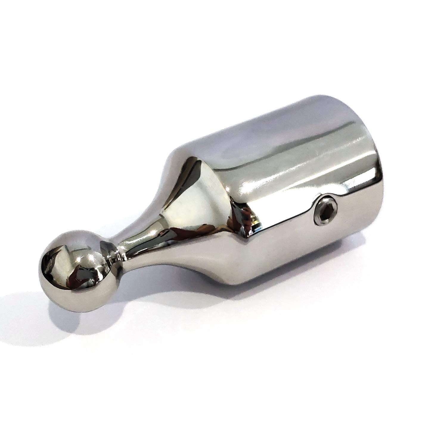 Pair of 316SS Heavy Duty Bimini Top Stainless Steel End Ball 7/8″ or 1″ ID Ma…