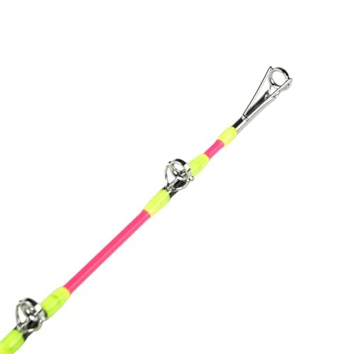 10′ Catfish Casting Rods by Albatross – 2 Piece Glow with Pink – 2 Piece