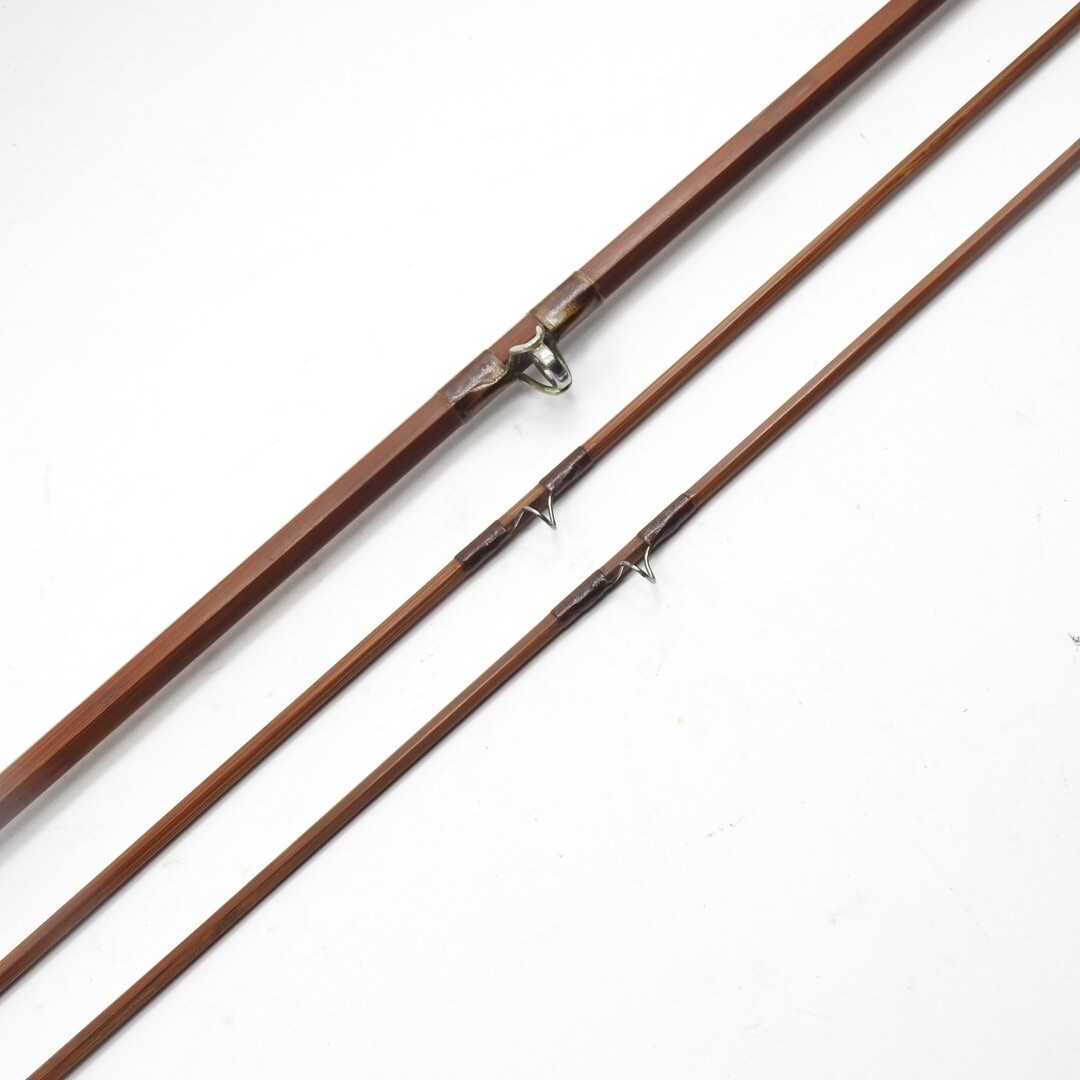 Orvis Impregnated “Deluxe” Bamboo Fly Rod. 7’ 6”. 5-6wt. W/ Tube & Sock.