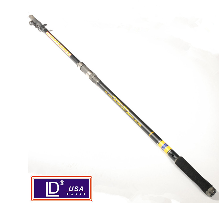 Fishing Rod Carbon Fiber Casting Spinning Power Baitcasting River Stream Pole