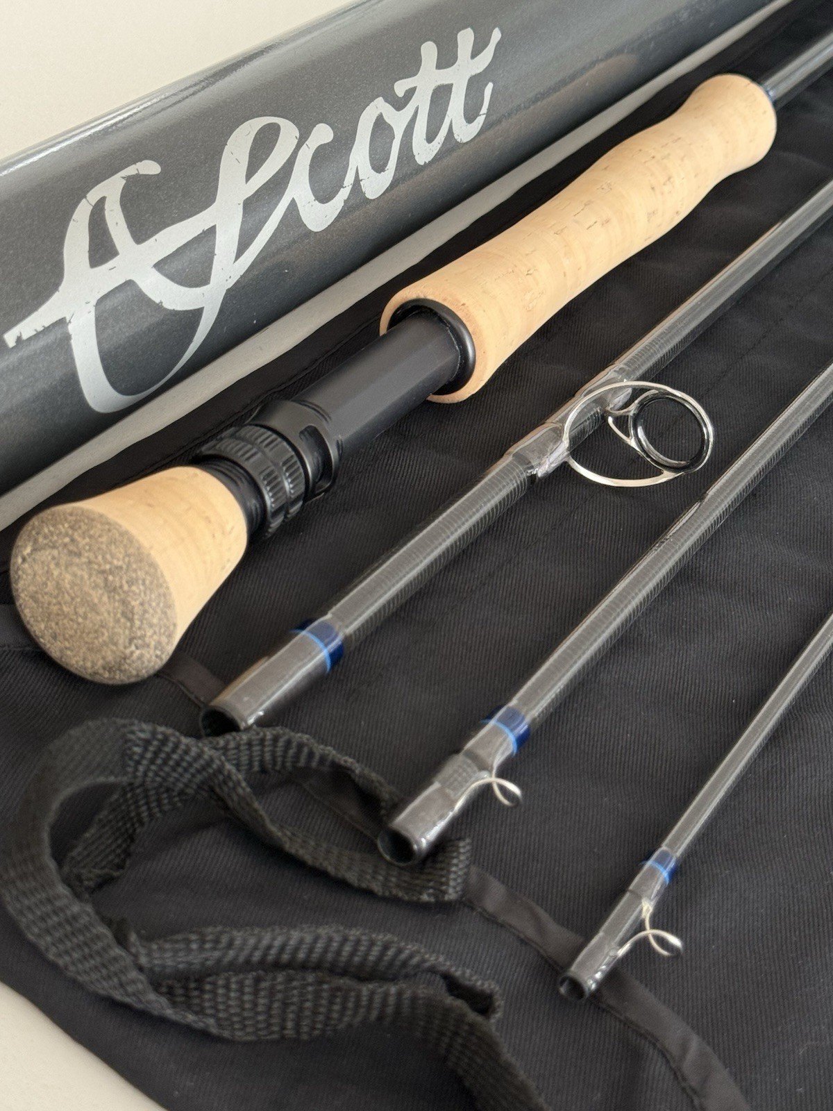 **BEAUTIFUL** 🔥 SCOTT MERIDIAN 12wt. 9’ft~4pc FlyRod!!! 🔥~LEGENDARY~