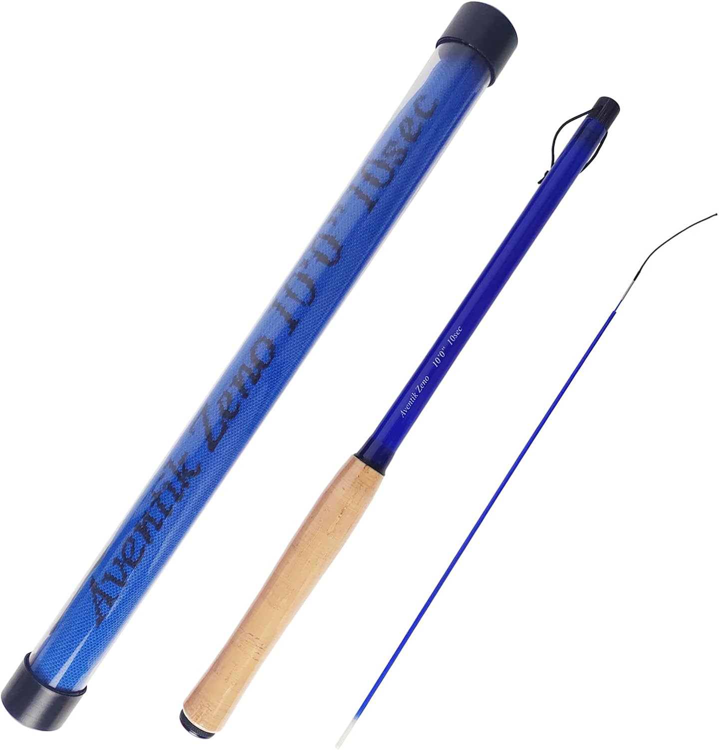 Aventik Zeno Tenkara Rod in 9Ft/10Ft, Complete Beginner Tenkara Rod Kit, S2 Fibe