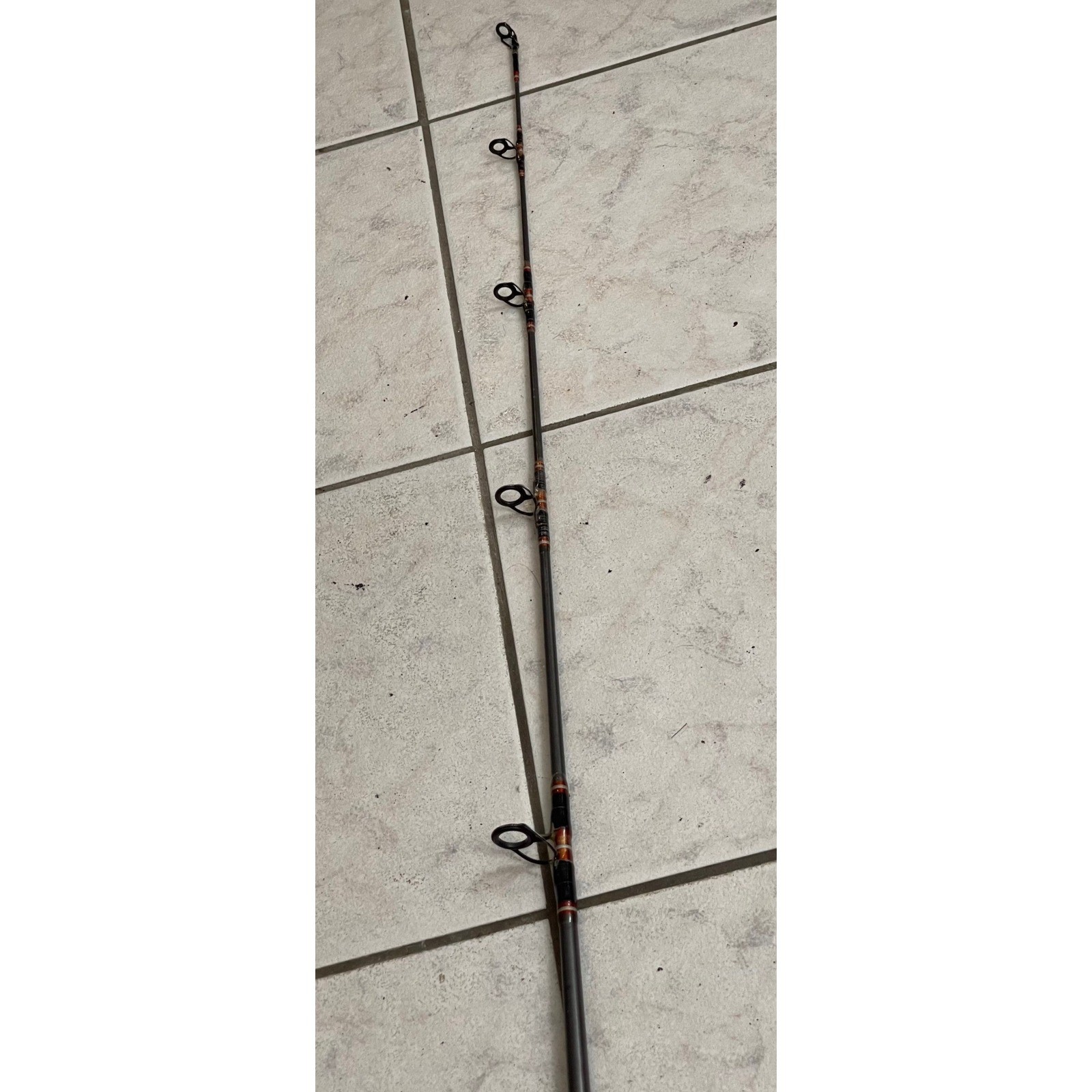 Penn Mariner Boat Rod 3061S Gray Good Saltwater Fishing One Piece 6′ 12-20 lb