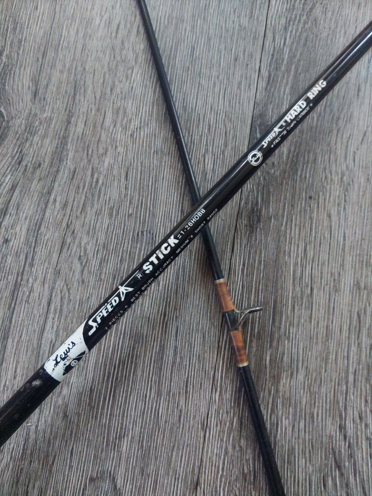 Lew’s Speed Stick Fishing Bait Casting Rod 6′ 2-Piece Fuki Japan 1-26HOBB