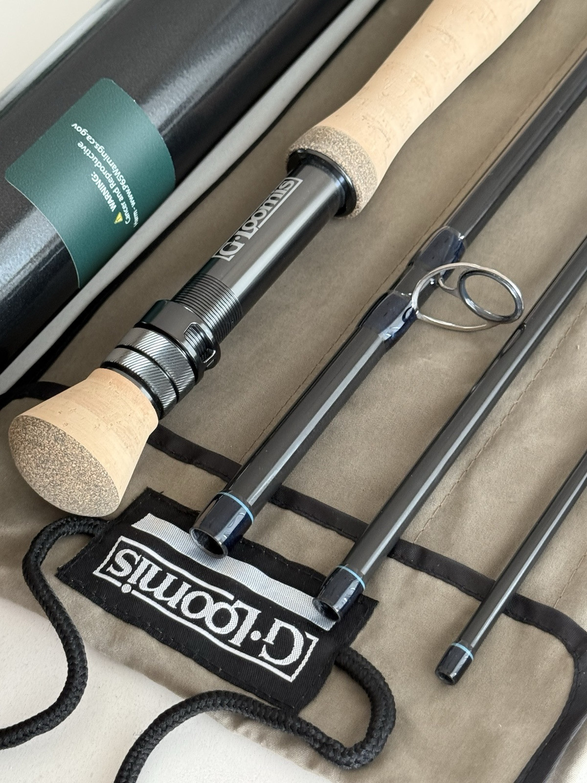 **BEAUTIFUL** 🔥 G LOOMIS NRX+ S SALT 12wt. 9’ft~4pc fly rod!🔥
