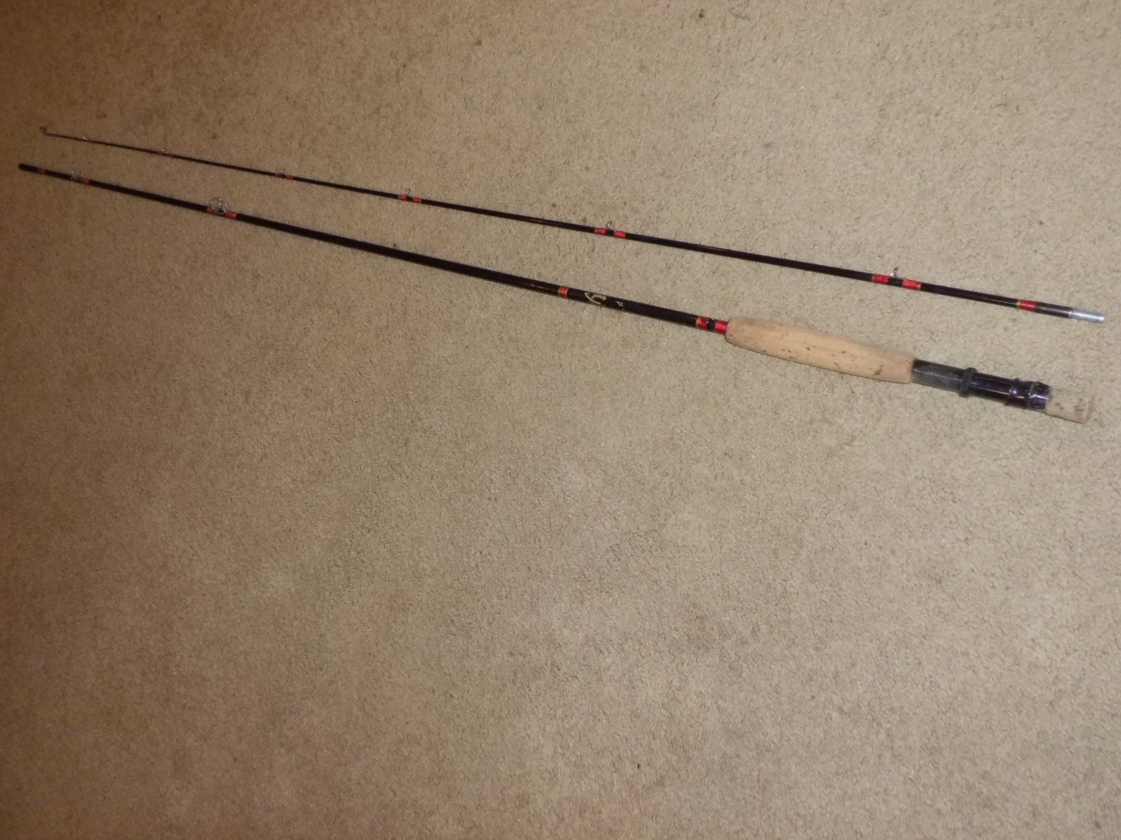 Vintage HARNELL Fly 9′ Rod made in USA- 7/8 fly wt