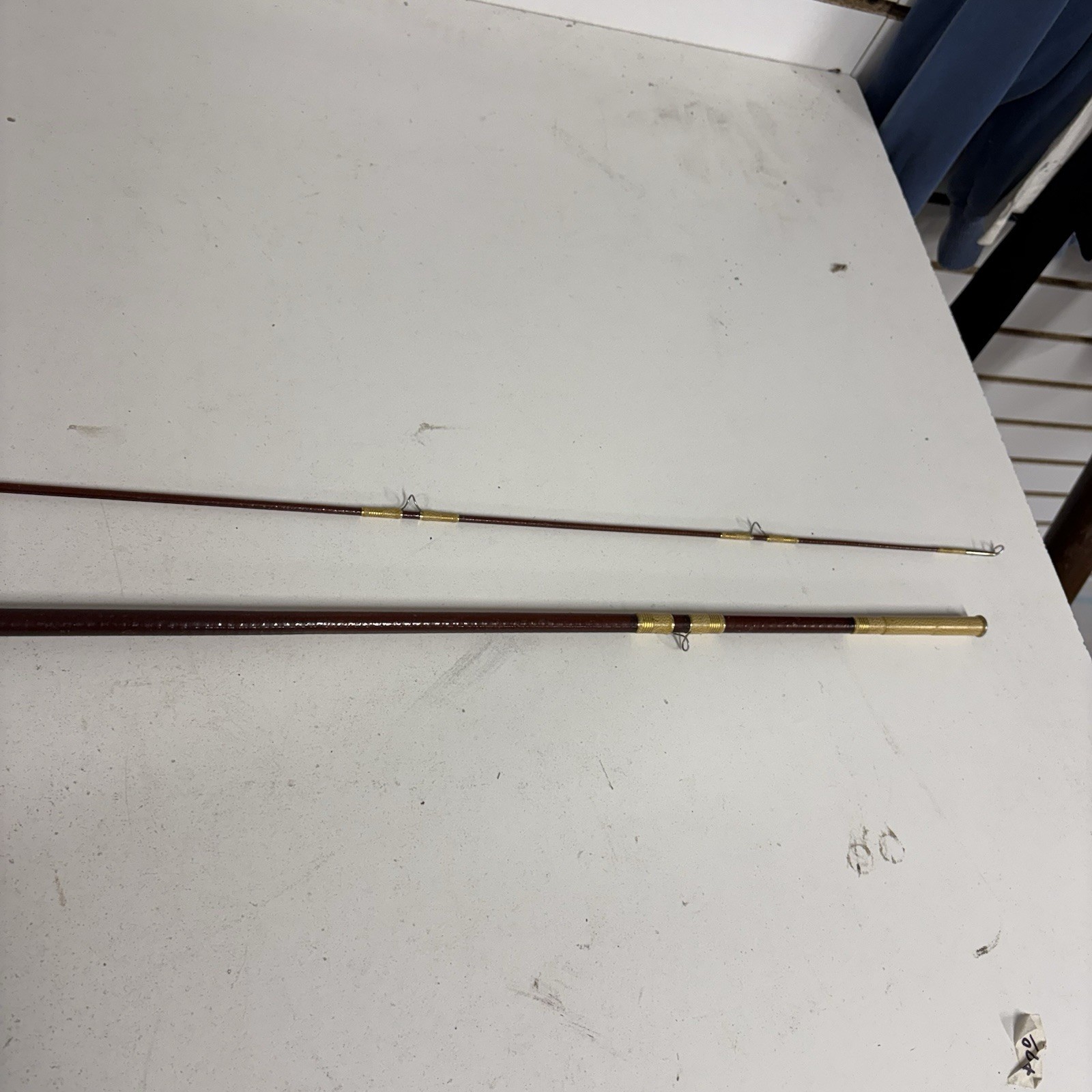 Vintage St. Croix Rod Transa-Glas 1902-M Fishing Rod 8′ 6” 2pc Fishing Pole BH
