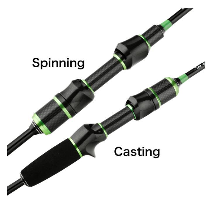 Trout Fishing Rod Carbon Fiber Spinning/casting Rods 1.5m/1.68m/1.8m Carp Poles