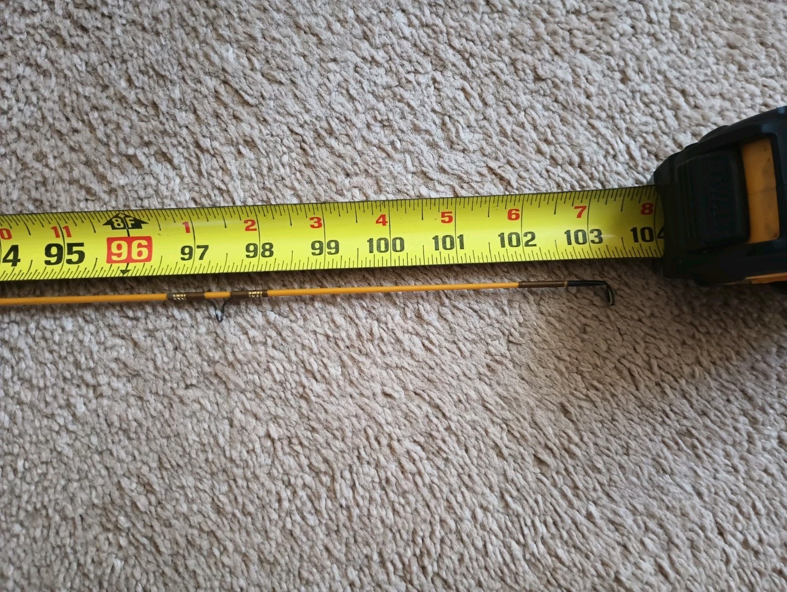 Vtg REEDER Earl MFG Co. 2-Piece Fly Rod 8’7” Made Vancouver, WA Tube & Sock