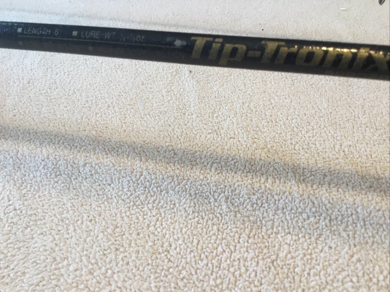 Ocean City Tip- Tronix 52602B 6’ Med Action 2 Piece Fishing Rod.
