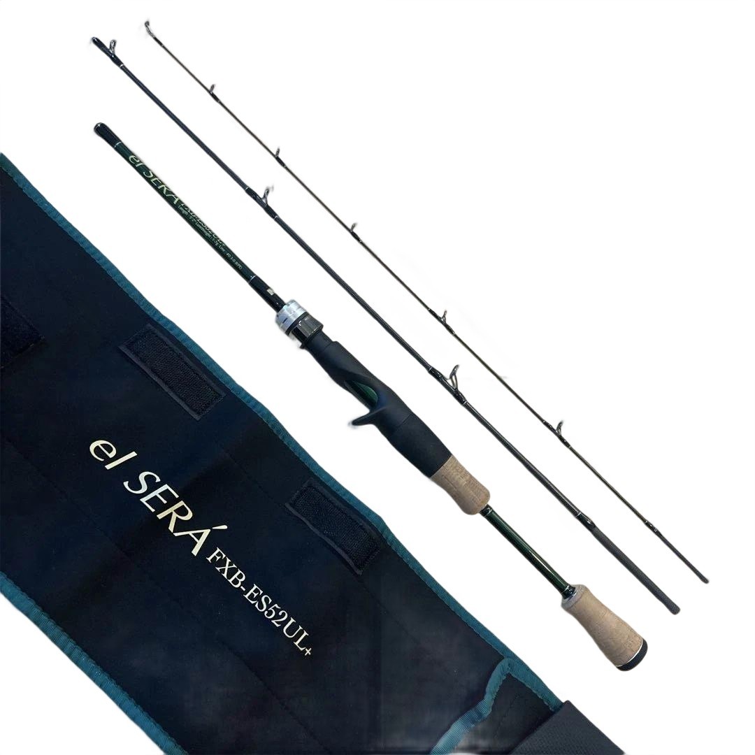INX.label El Sera FXB-ES52UL Ultra-Light Bait Finesse Rod Used JDM