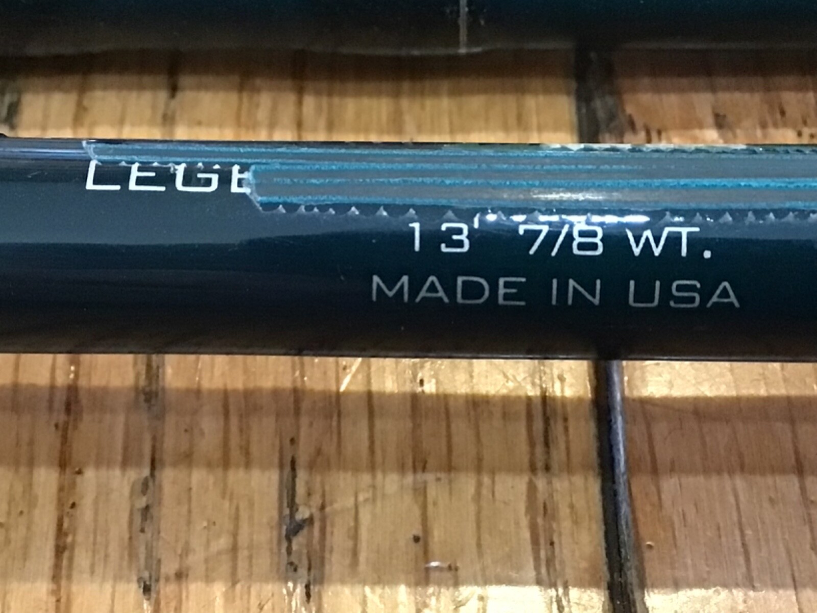 13 ft 7/8 wt. legend fly rod parts lower sections