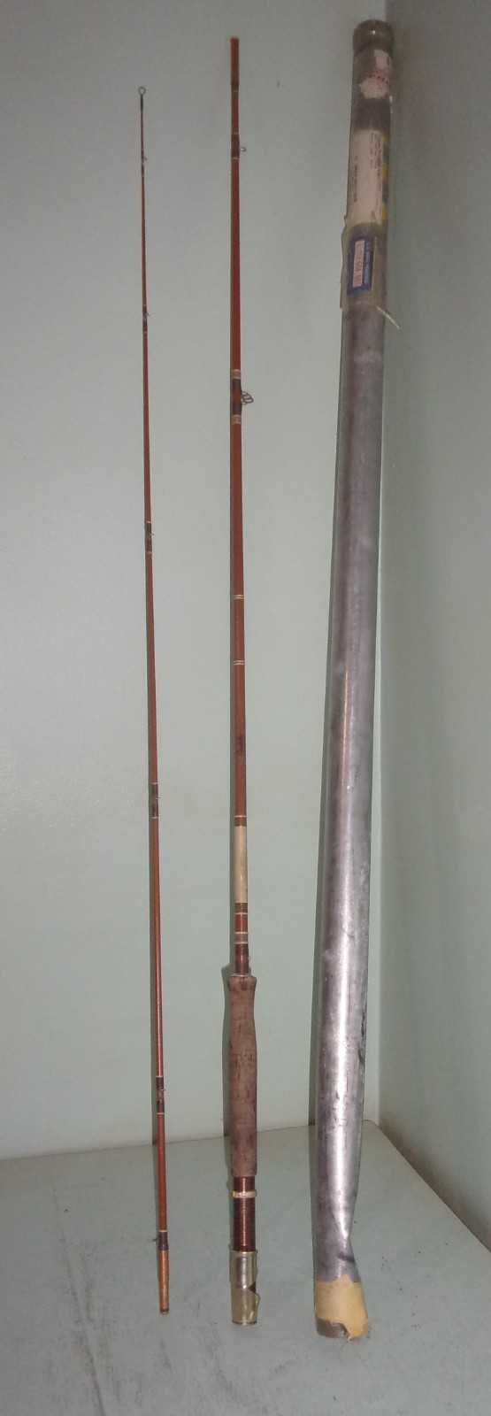 Carboloy Fly Fishing Rod 7090 XL 8′ in Metal Tube St Croix? Ultra Light