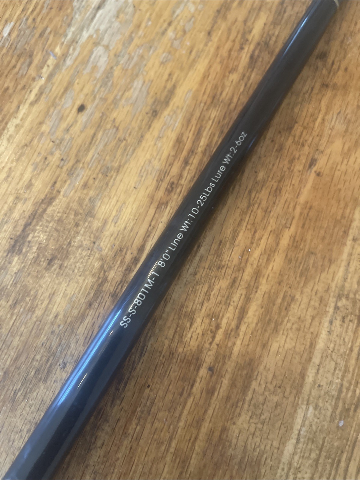 okuma solaris SS-S-801M-1 8’ 1 Pc 10-20lb 2-6 Oz Spinning Rod Surf IM6 Graphite