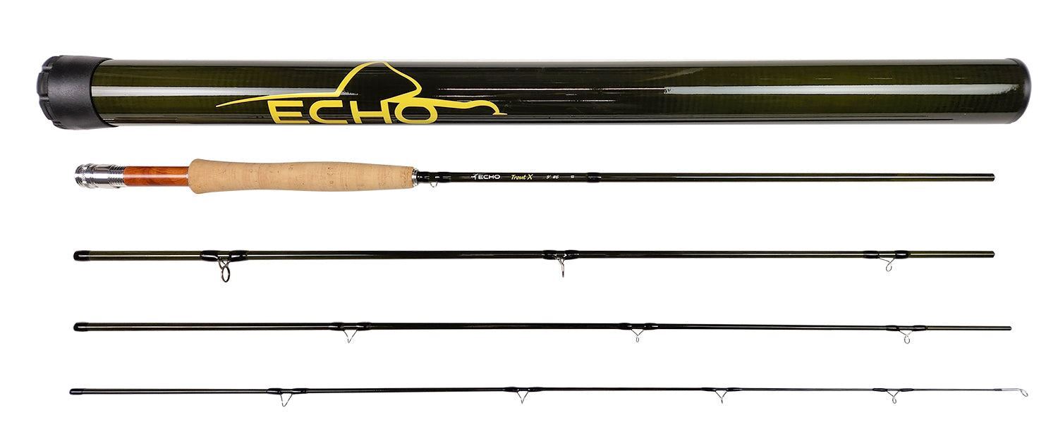 Echo Trout X 4wt 8’4″ Fly Rod – Lifetime Warranty – FREE SHIPPING