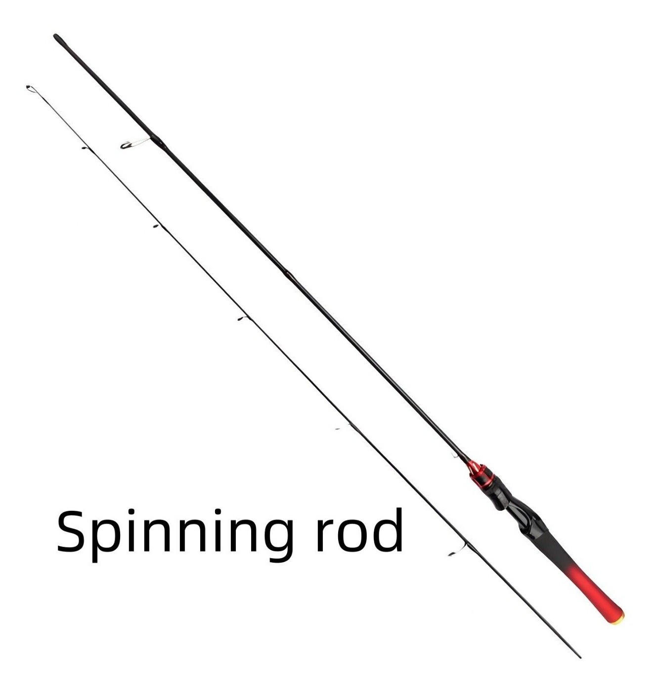 1.65M/1.8M Carbon Fiber Fishing Rods Spinning Casting Fishing Rod Poles Travel