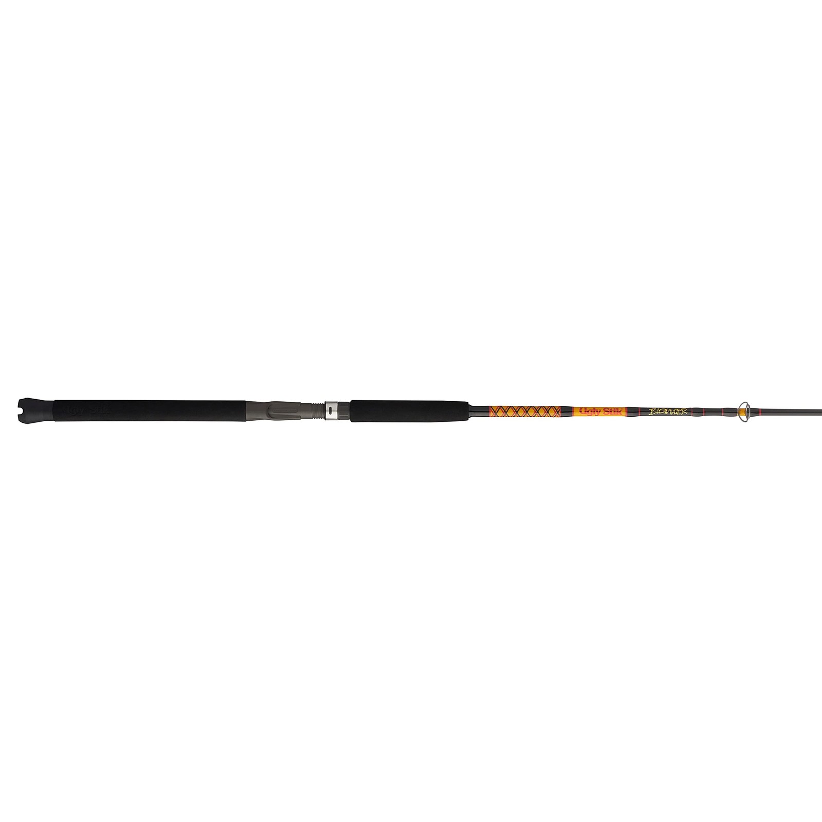 Ugly Stik Bigwater Conventional Fishing Rod Black/Red/Yellow 10 – Heavy –
