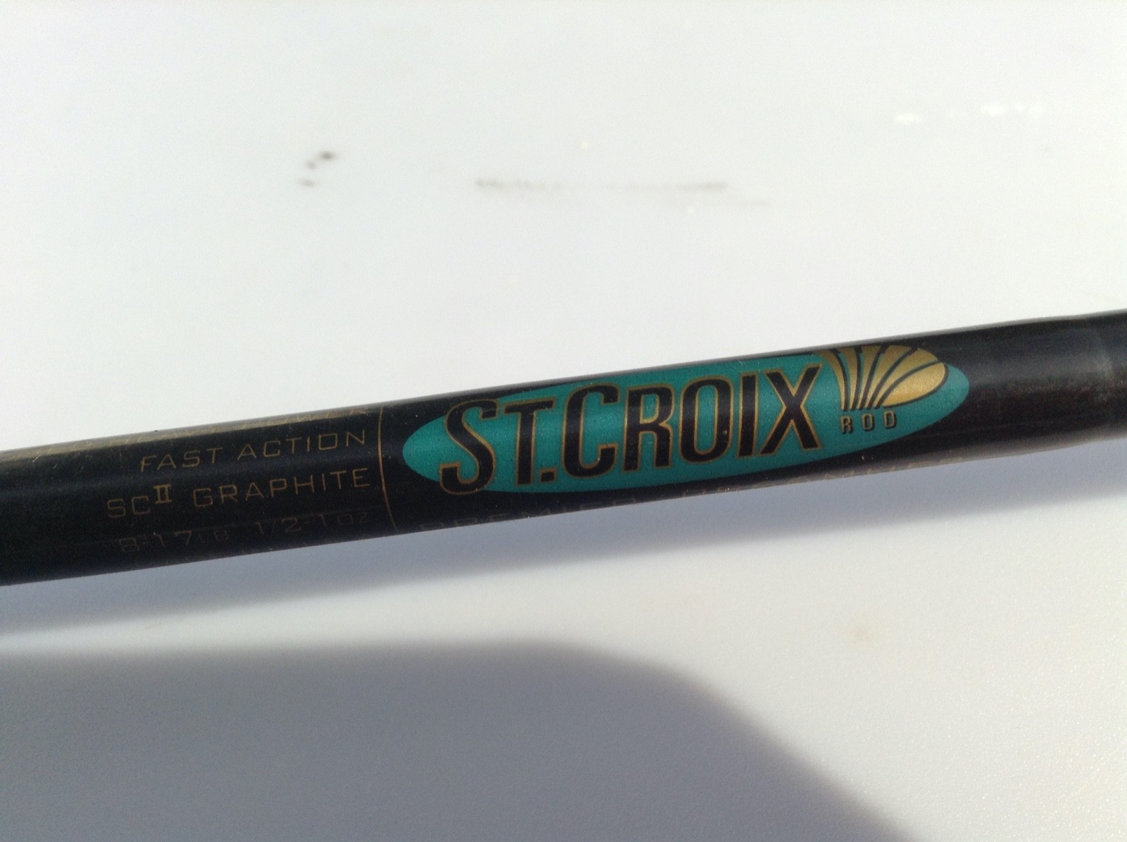 St. Croix Premier PS66MHF2 SCII Graphite Fast Action Spinning Rod, used-good USA