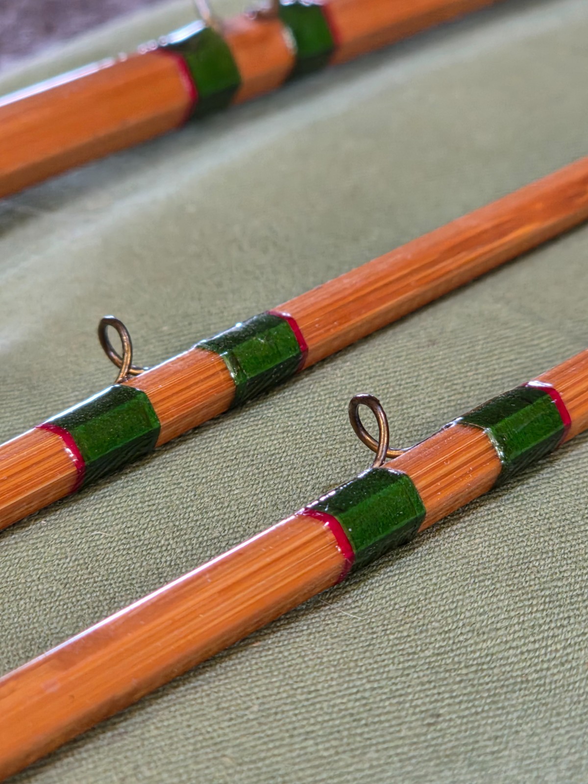 Pezon Michel Ritz Super Parabolic PPP ‘Long Cast’ Batault 8’7″ bamboo fly rod
