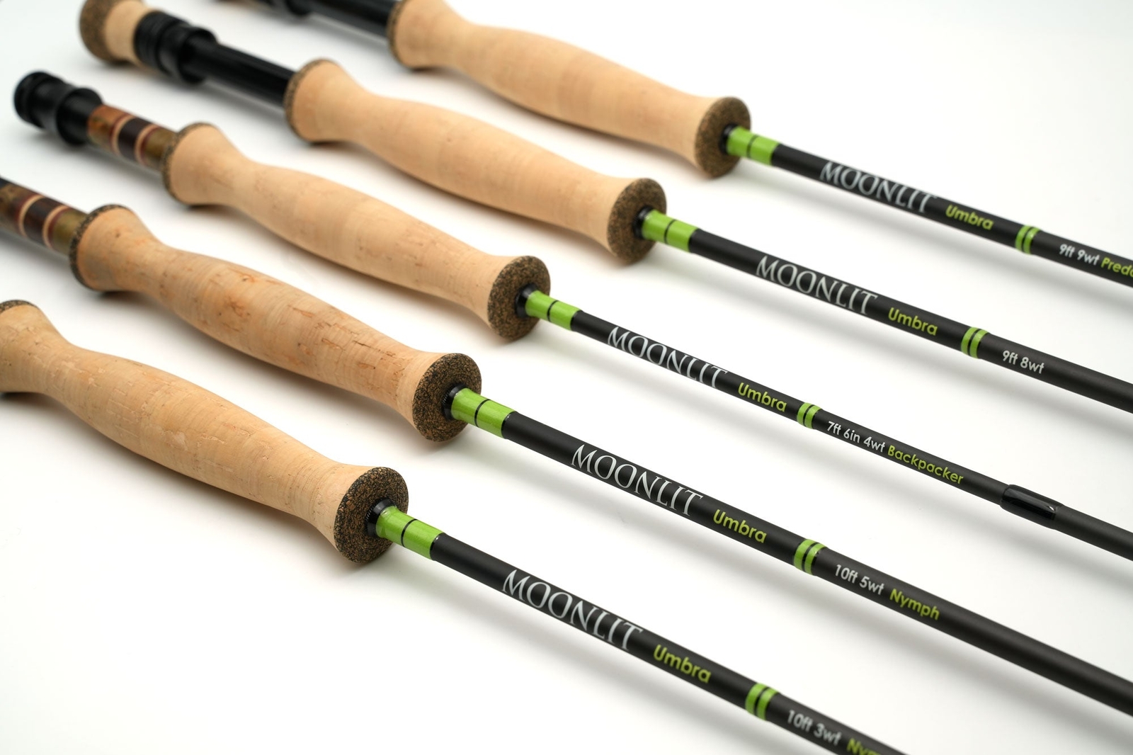Moonlit Umbra Graphite 9′ 9wt Fly Rod (Premium Performance ) Adaptive Fast