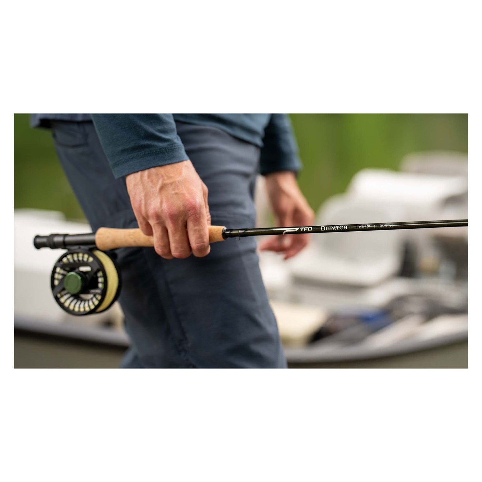 TFO Dispatch 6wt 9ft 0in 4pc Fly Rod Kit (TF-06-90-4-DH-K)