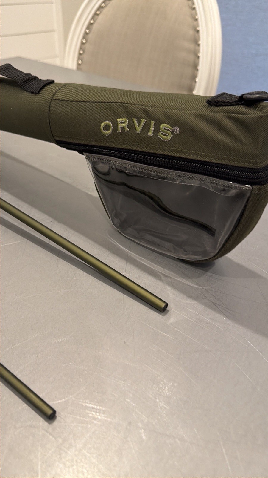 Orvis Streamline 2 9’ #8wt 4pc. Fly Rod And Clearwater Fly Reel- 908-4 Tip Flex