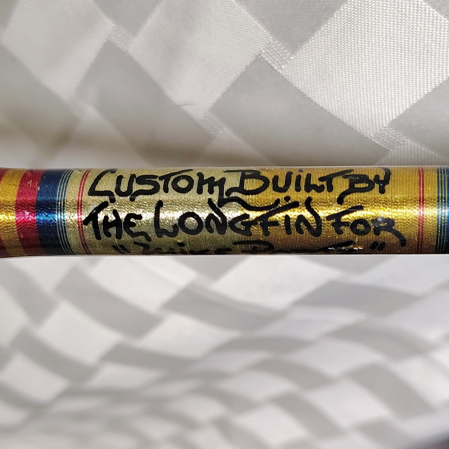 CALSTAR 74″ BT-6460-H Custom The Longfin 80lb Roller Guides Saltwater Tuna Rod