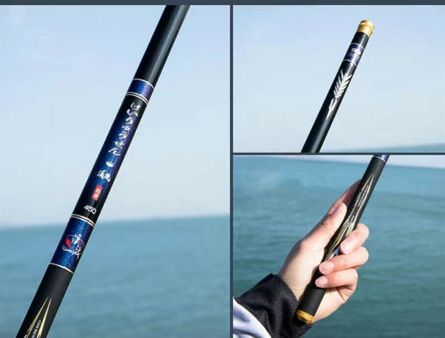 Carbon Fiber Fishing Rod Telescopic Ultra-light 3.6m 4.5m 5.4m 8m 9m Stream Rods