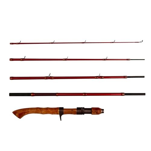 Abu Garcia Conolon Multi-Piece Mobile Fishing Rod for Bass Trout Catfish 605M