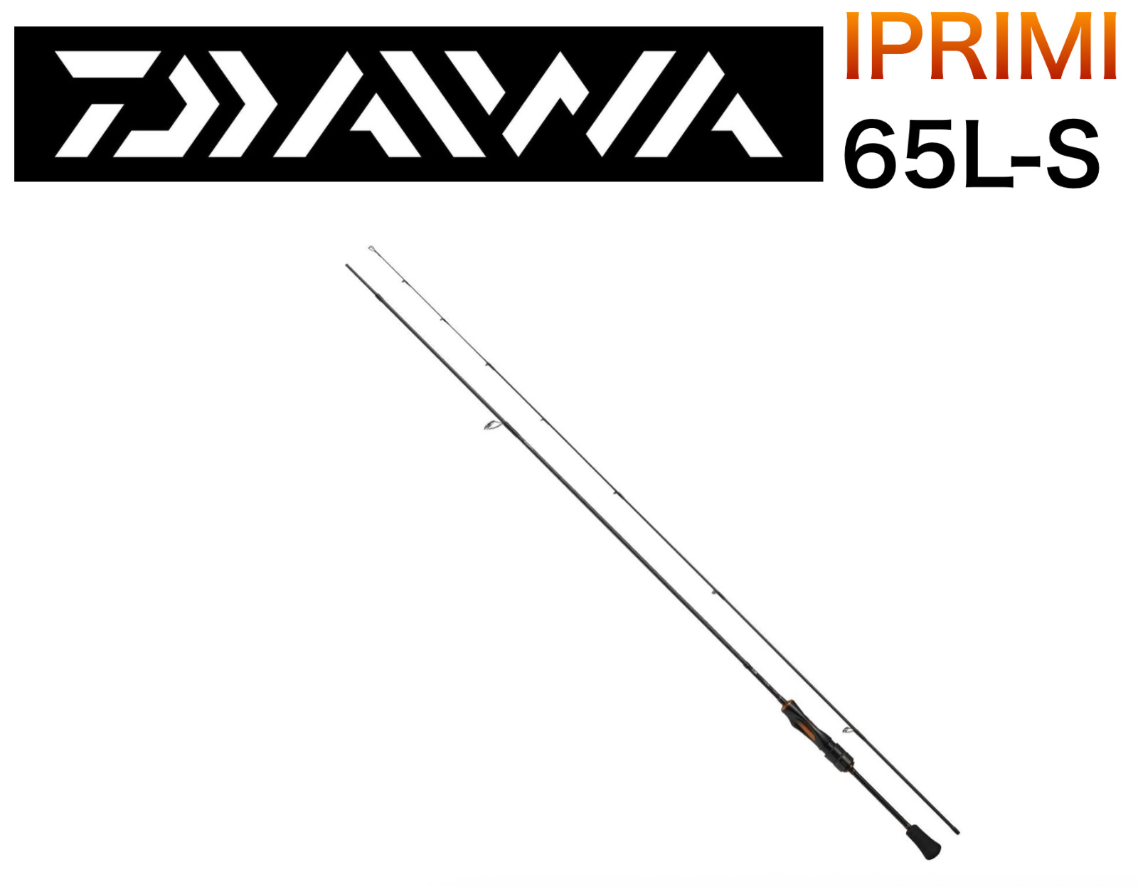Daiwa IPRIMI 65L-S Solid Tip Trout Spinning Rod 2PC New From Japan