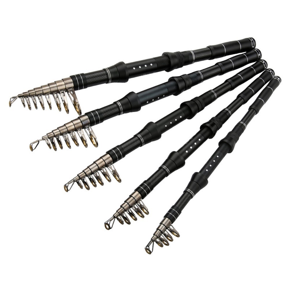 For Sea Fishing Portable Fishing Rod Anti-tangle Design Shrink Telescopic Design