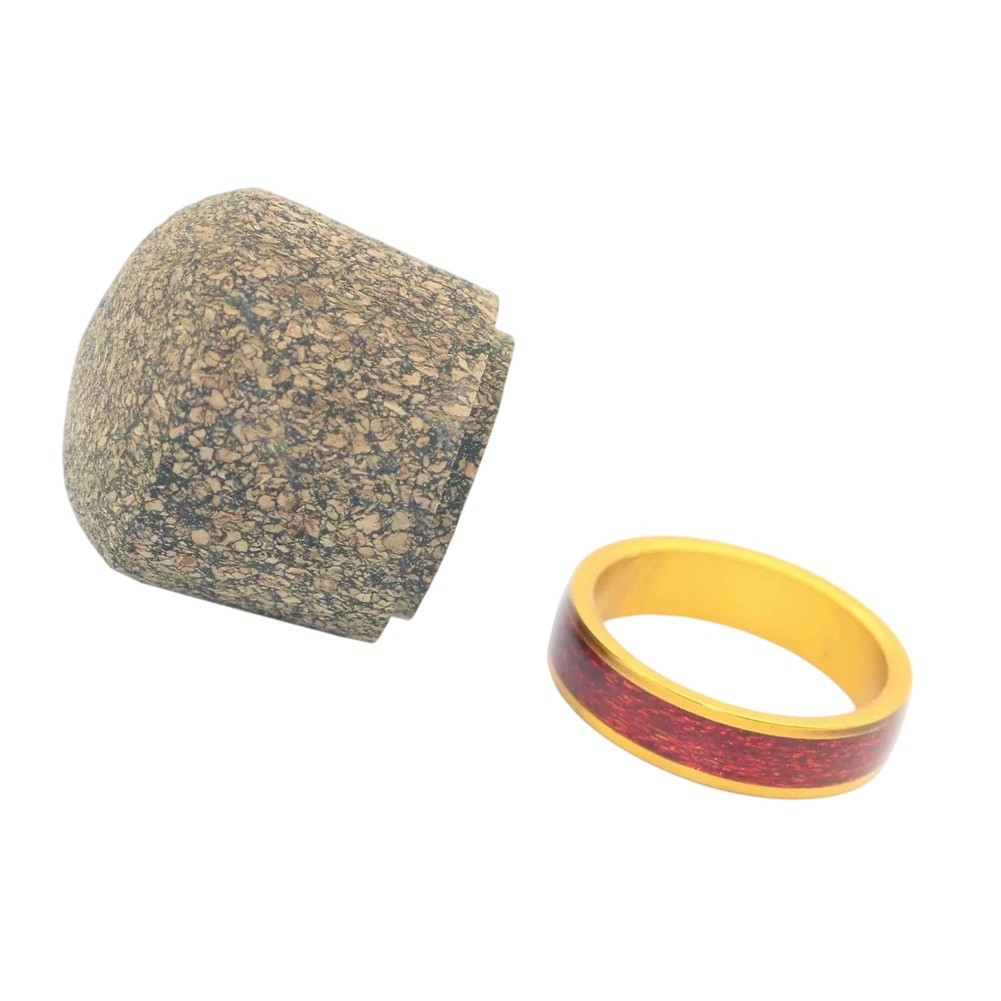 Rubber Cork Tail Cap for Custom Fishing Rods with 27mm Outer Diameter Ring