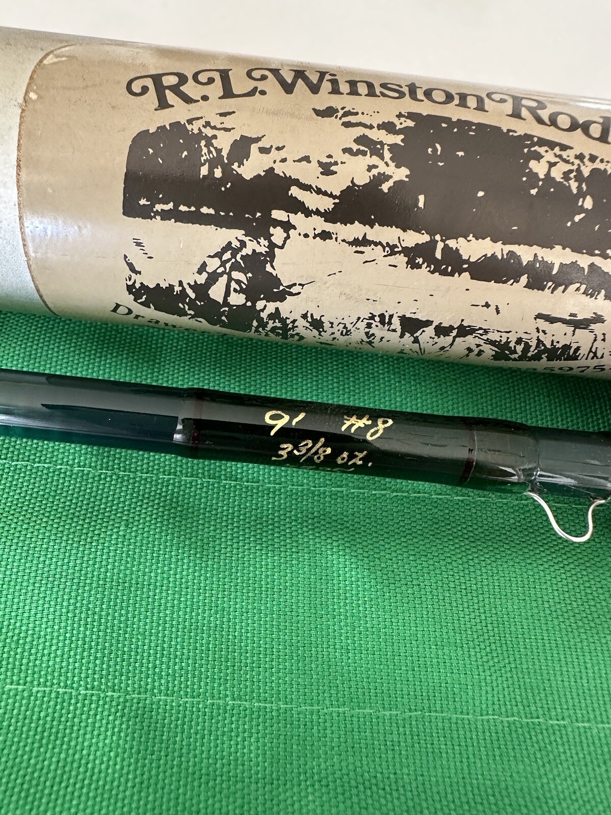 **BEAUTIFUL** RL WINSTON 8wt 9’ft~3pc FlyRod! LOW SERIAL # 7785￼￼🔥
