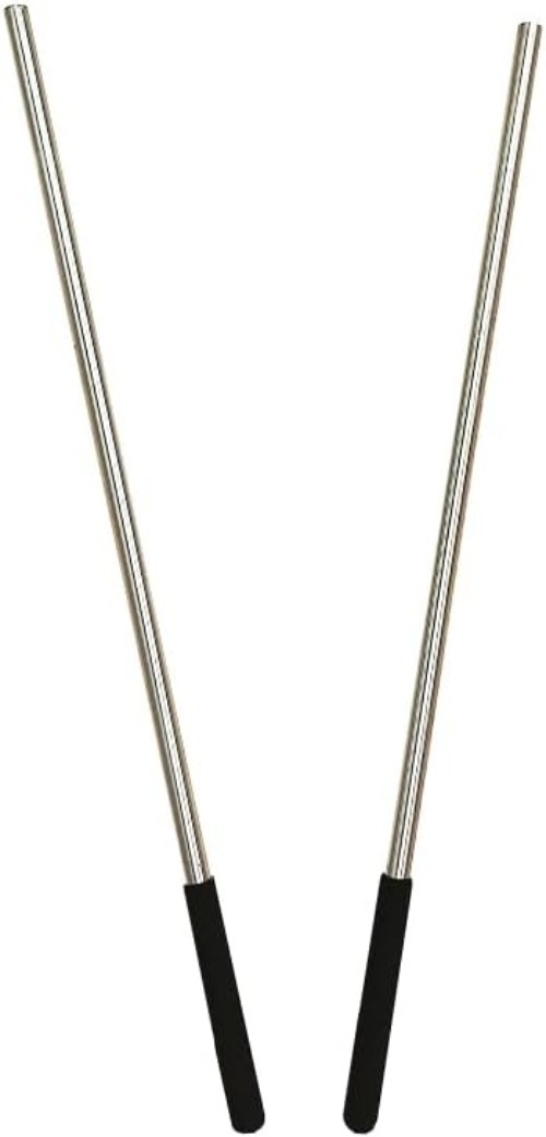 2 PCS Winding Rods D 1/2″” x L 16.75″” Inch with Black Random Antiskid Handle…