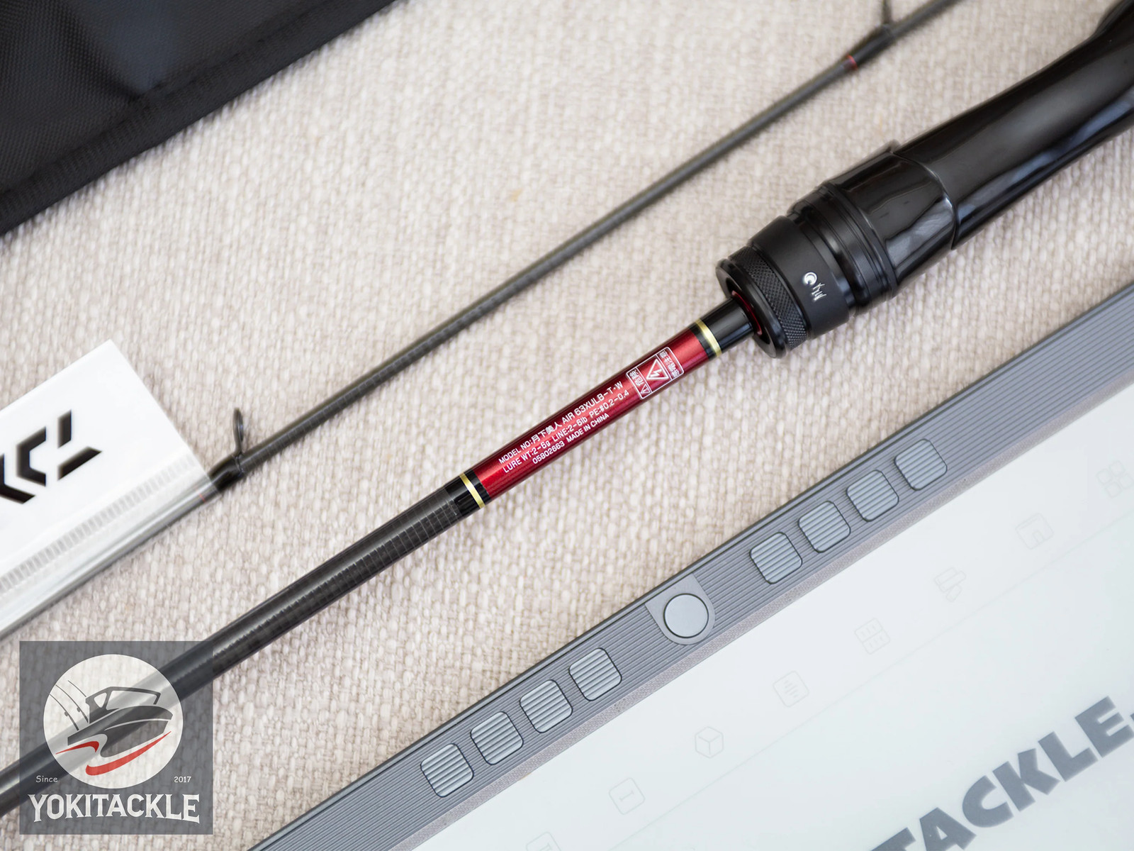 Daiwa GEKKABIJIN AIR 63XULB-T – W Baitcasting Rod Shipping From JAPAN