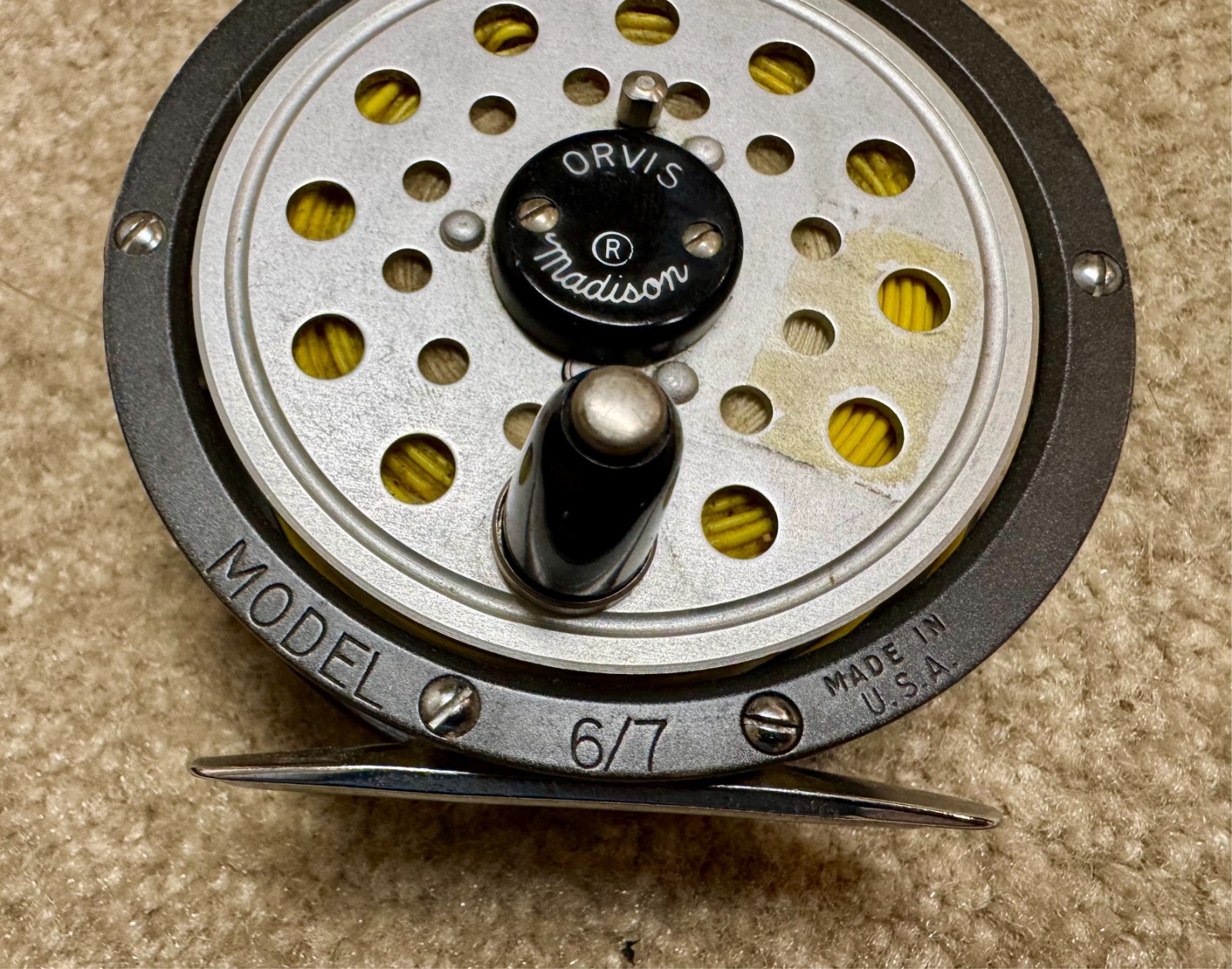 Rare Orvis ‘Manchester Era’ Fullflex A HDG 6wt fly rod and matching Madison Reel