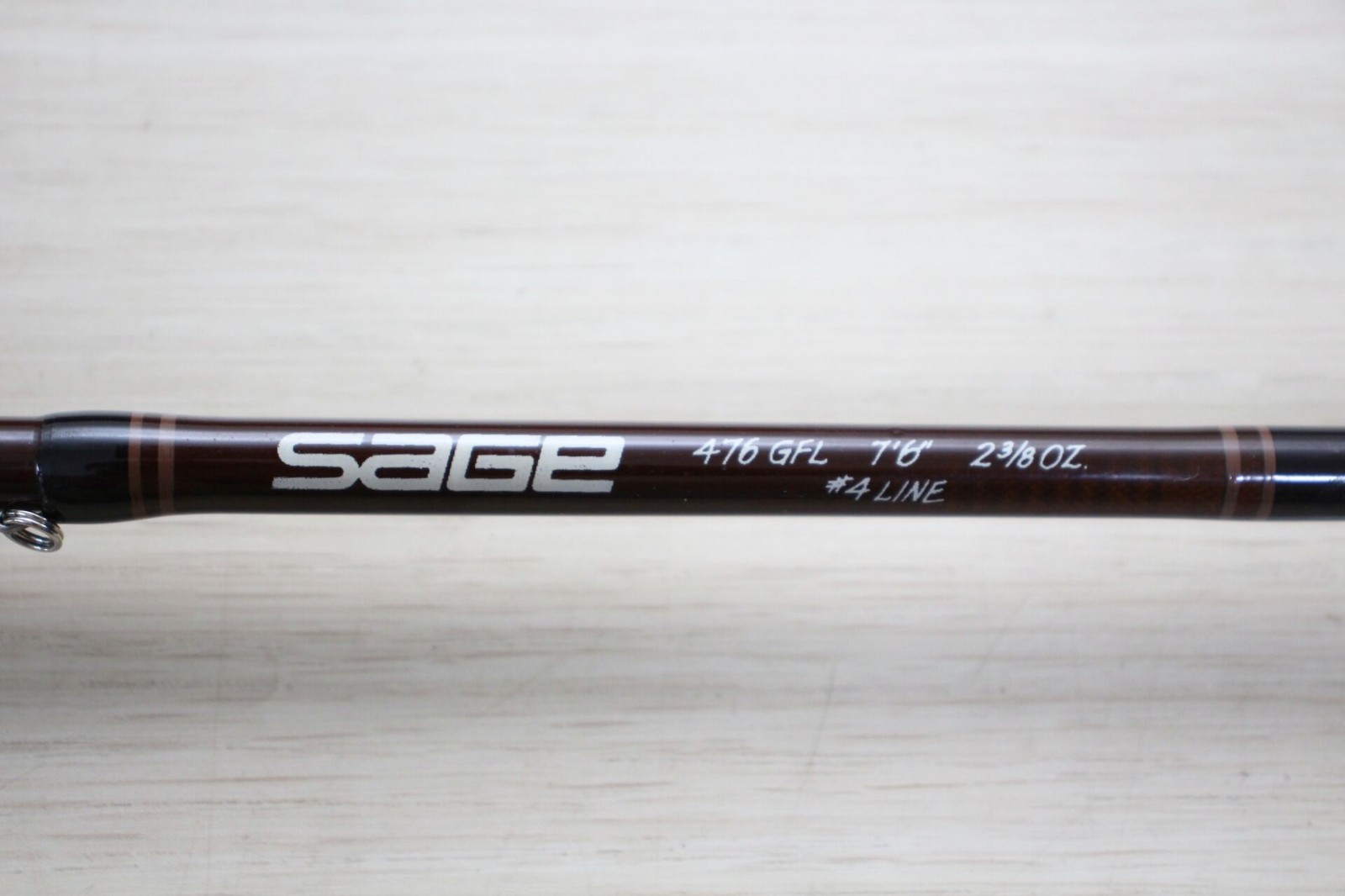 Vintage SAGE 476 GFL Fly Rod 7’6″ #4 2pc Early Winslow 1982 w/ Tube M148