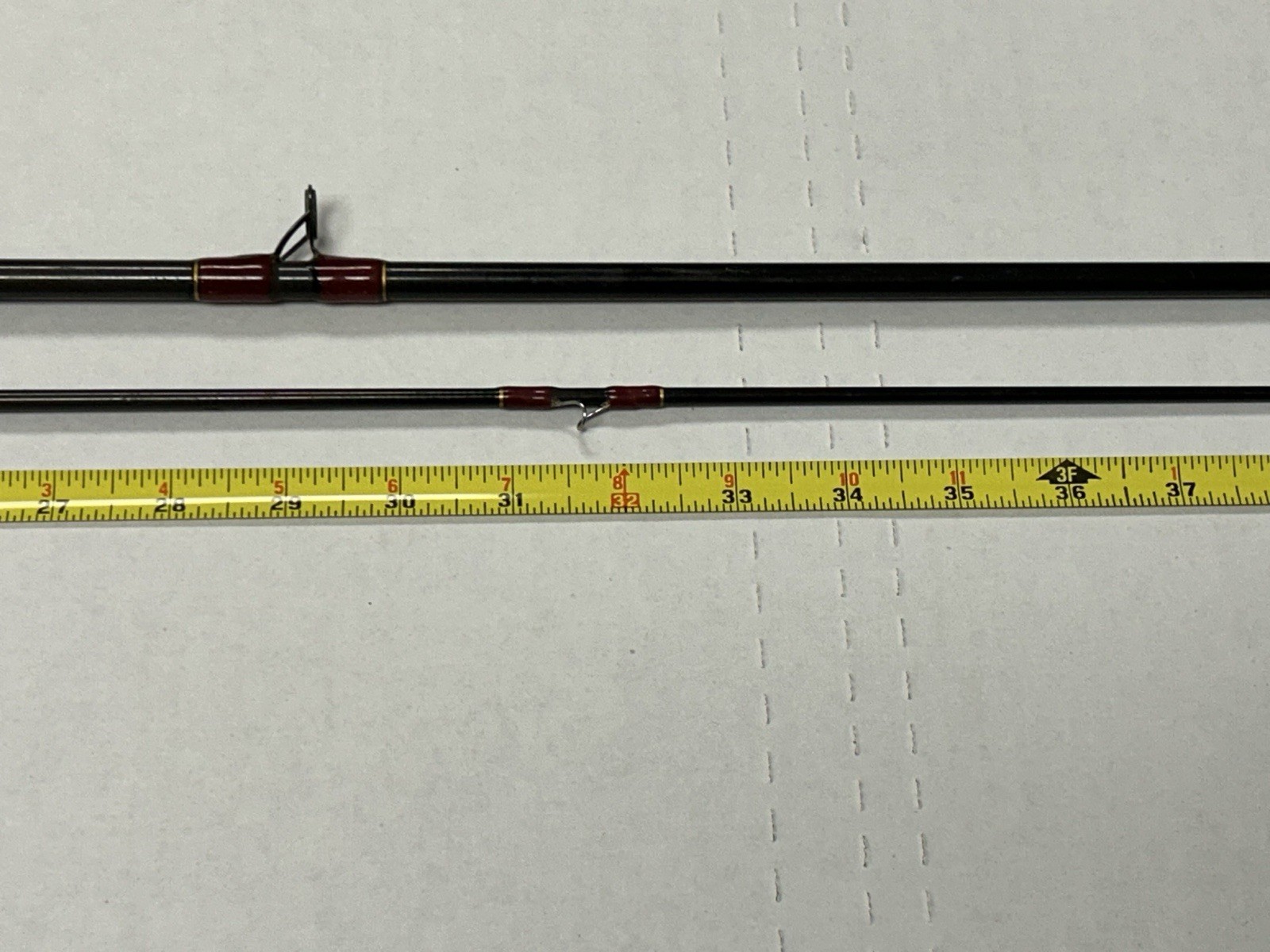 Cabelas St. Johns 9′ Fly Fishing Rod Model CB-128 with Sock 8-9 Wt Two Piece