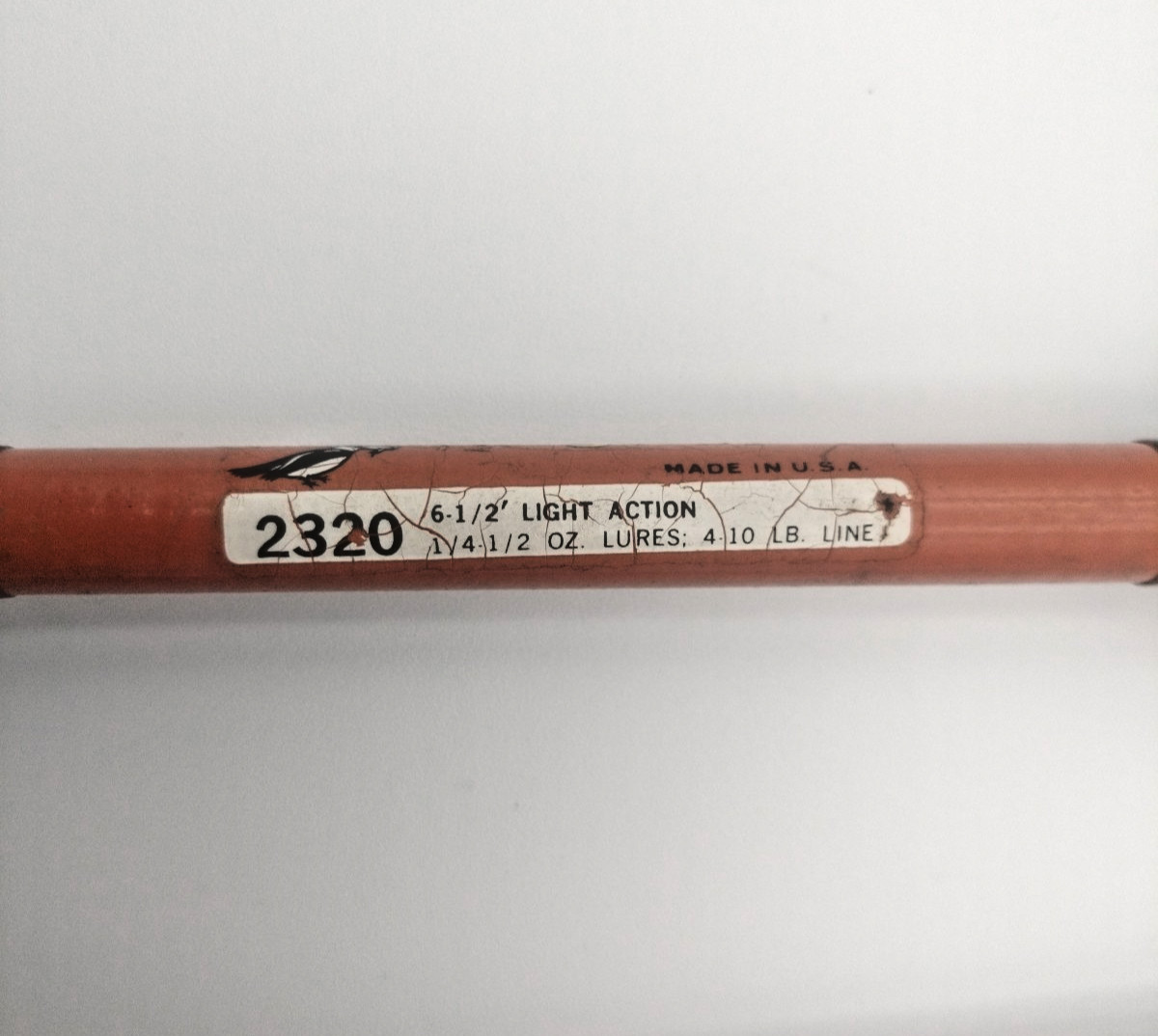GARCIA Kingfisher 2320 Light Action 64″ Spinning Rod 4-10 Lbs. Line Model 2320