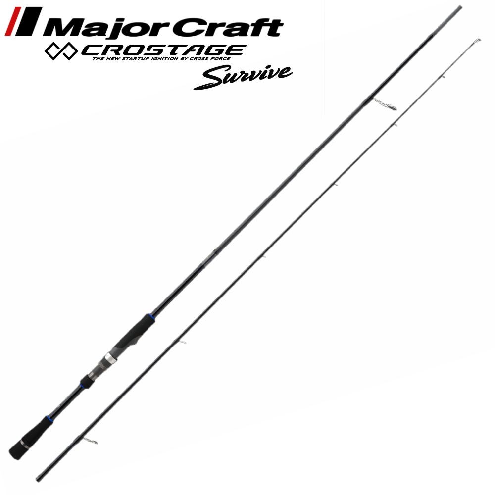 MAJOR CRAFT Hard Rock Fishing Spinning Rod CROSTAGE SURVIVE SCRX-762ML/S