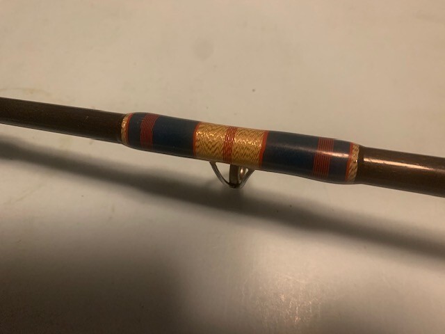 CUSTOM BUILT GRAPHITE COMPOSITE 7 FOOT 3 INCH 50 TO 100 POUND CLASS FISHING ROD