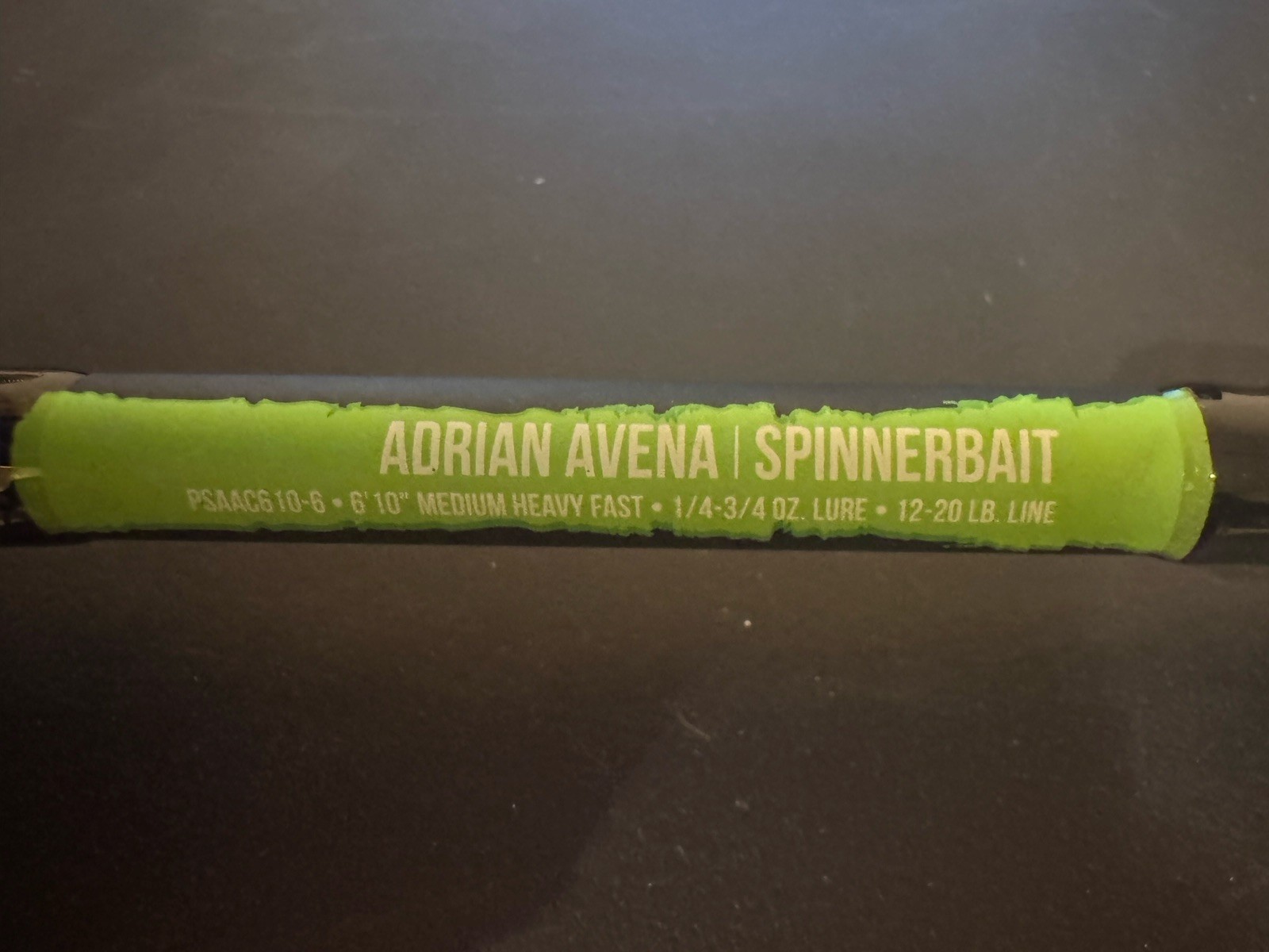 Abu Garcia Pro Series Adrian Avena 6’10” Medium Heavy Casting Rod PSAAC610-6