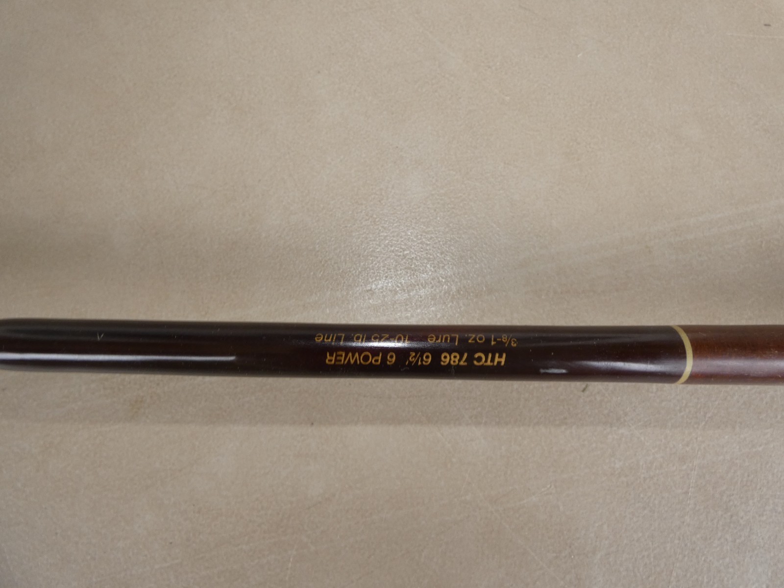 RARE VTG FENWICK TRIGGERSTICK USA MADE HTC 786 1 PC 6.5′ CASTING FISHING ROD